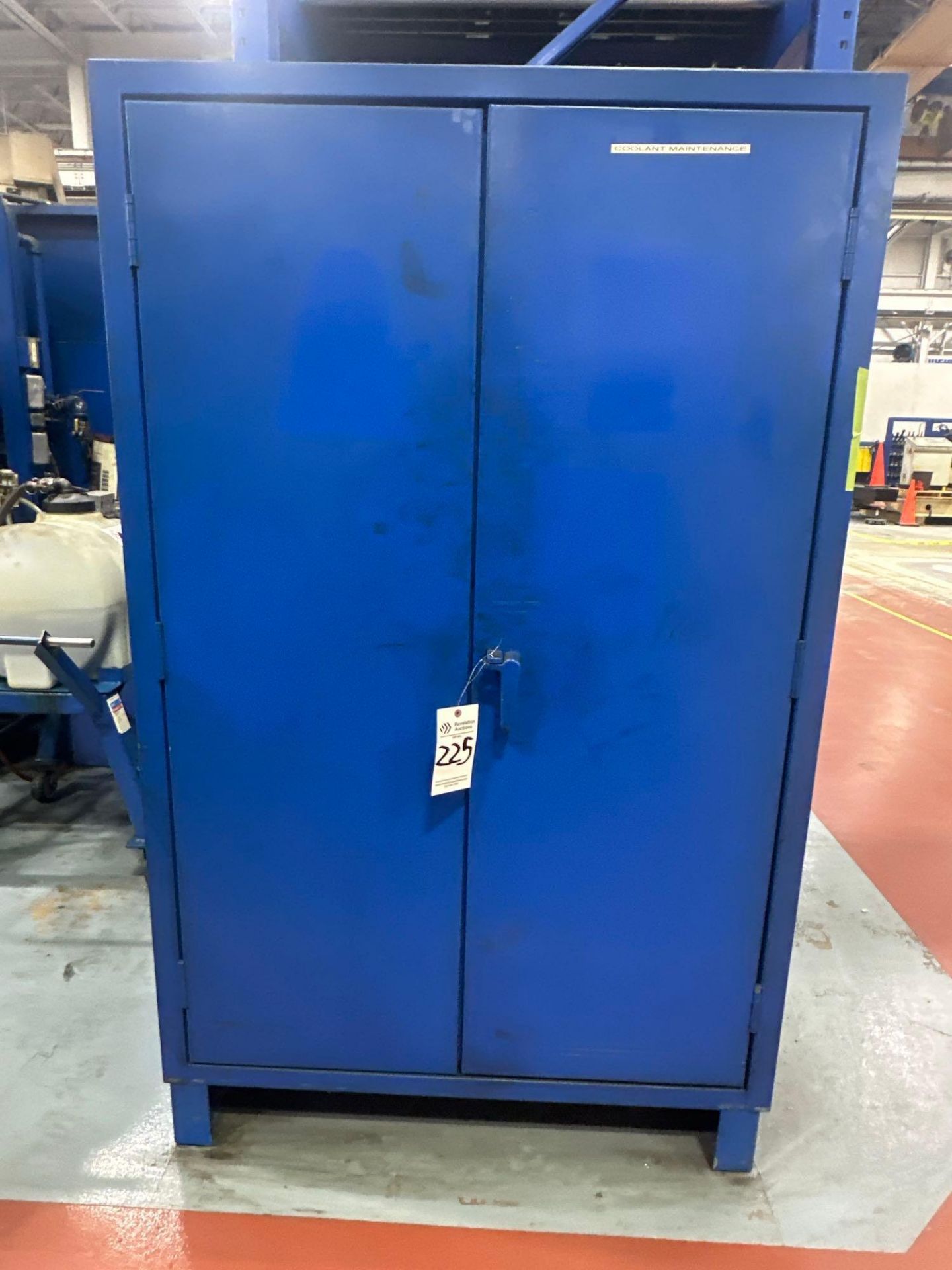 DURHAM MFG. STEEL CABINET NO CONTENTS