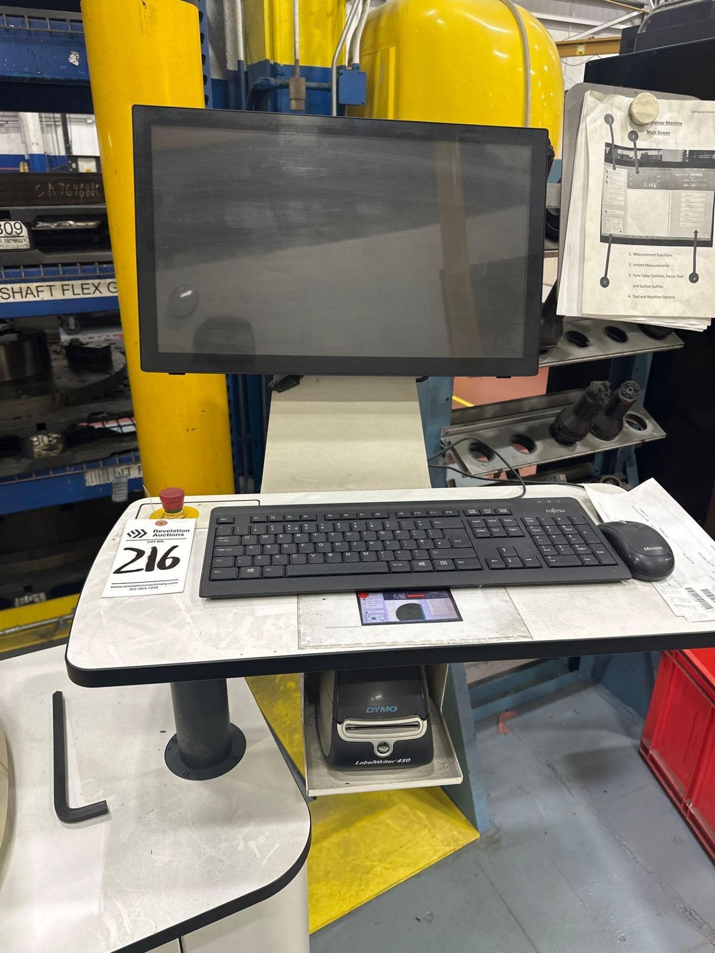 2017 HAIMER UNO 20/70 MICROSET TOOL SETTER