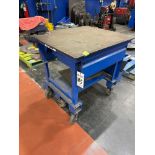 HEAVY DUTY ROLLING WORKBENCH (VISE AND DIES NOT INCLUDED)