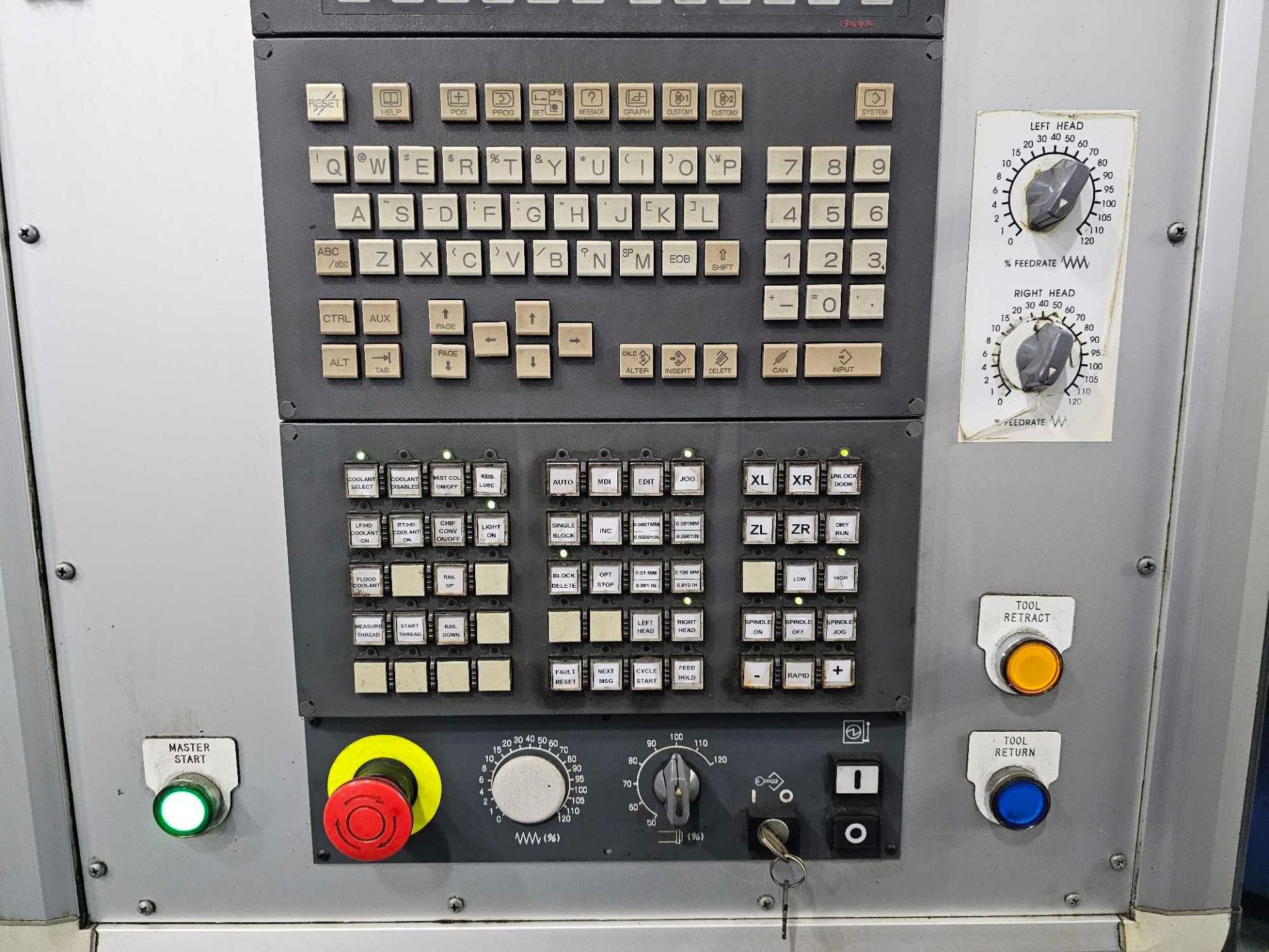 FARREL 120" TABLE VBM REBUILT WITH FANUC SERIES 32I MODEL B CNC CONTROL, - Image 14 of 44