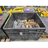 CRATE OF ASSORTED CONDUIT HOLDERS AND CONNECTORS