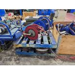 (2) PALLETS WITH (8) HOSE REELS