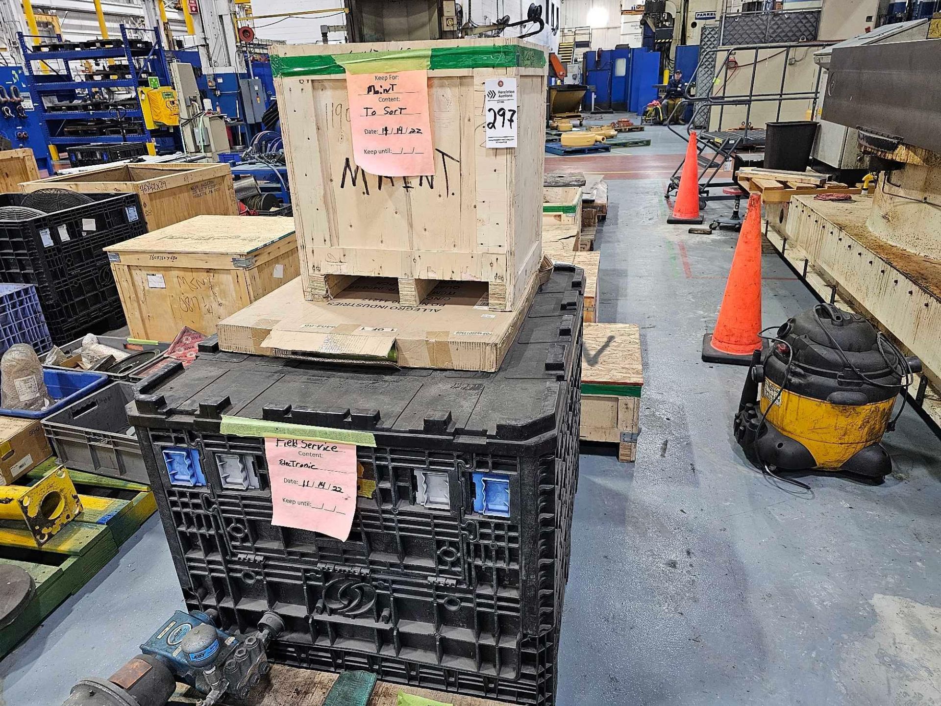 (2) CRATES OF ELECTRICAL