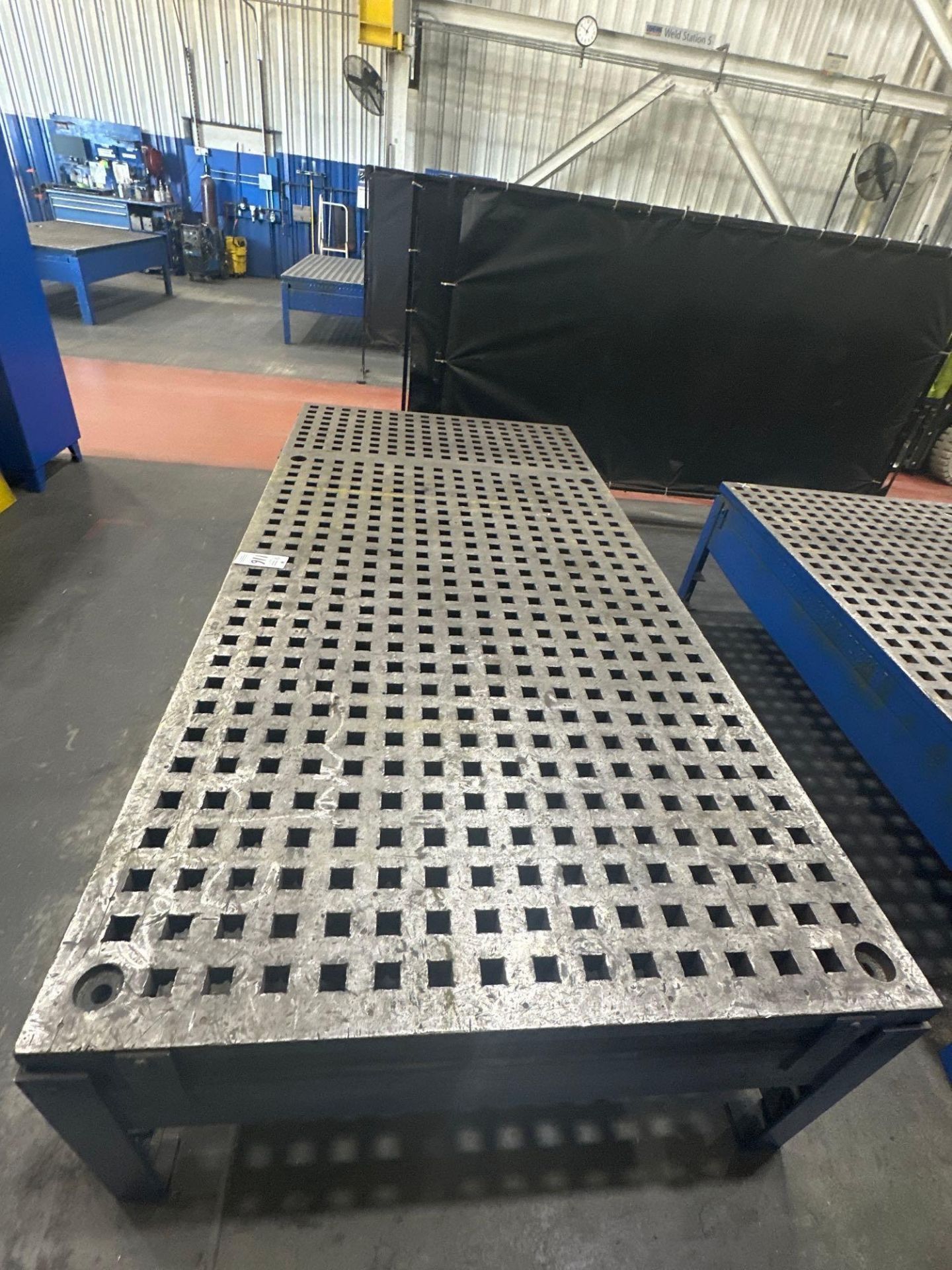 5' X 10.5' WELD-SALE WELDING TABLE - Image 2 of 5