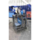 MILLER AXCESS 450 MIG WELDER WITH WIRE FEEDER AND COOLMATE 3