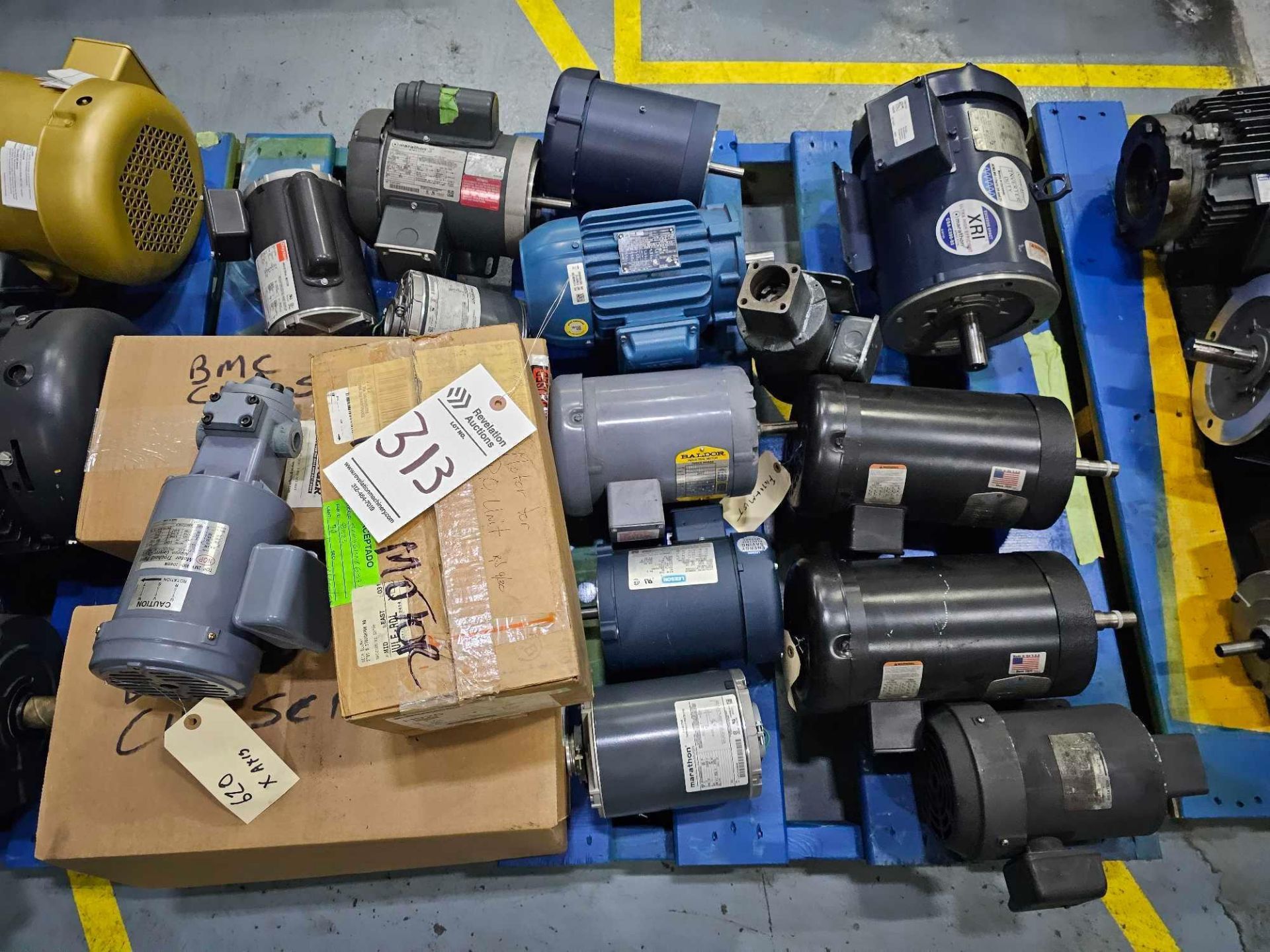 PALLET OF MOTORS