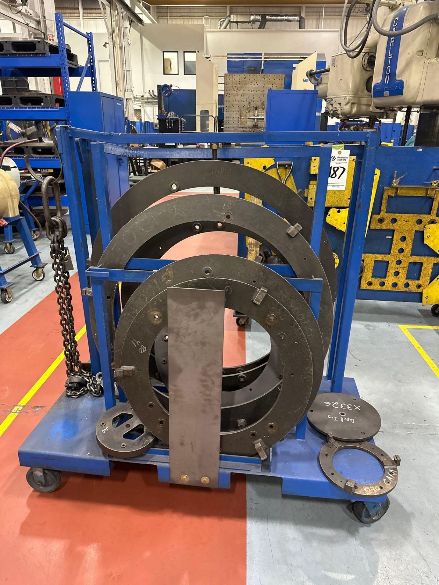 Steel R Ack STEEL RACK WITH CONTENTS