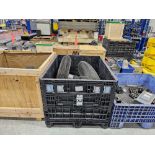 CRATE WITH (3) SHOP FANS