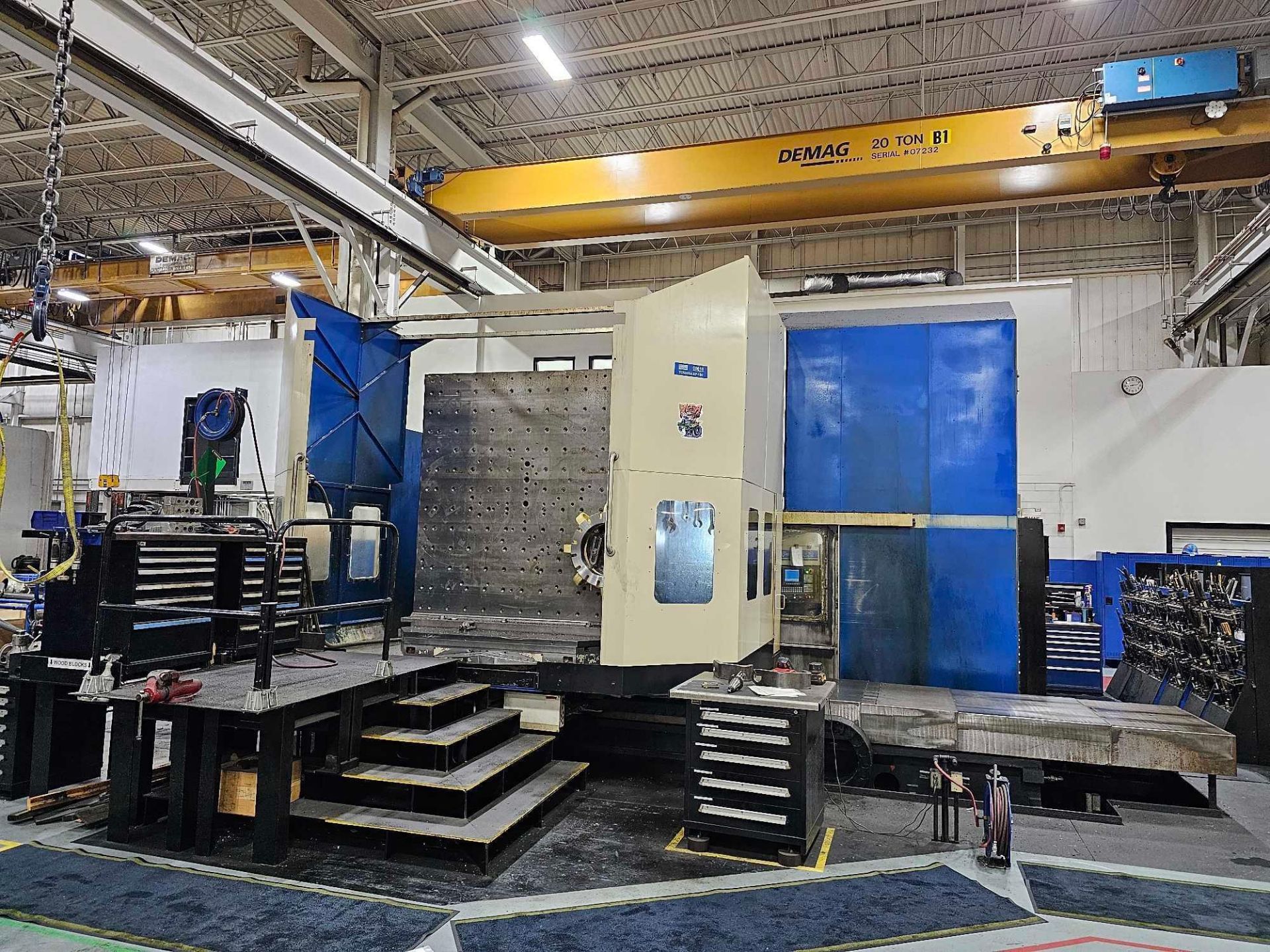 2007 TOSHIBA BP-150.R22 5.9" HORIZONTAL FLOOR TYPE HORIZONTAL BORING MILL - Image 2 of 60