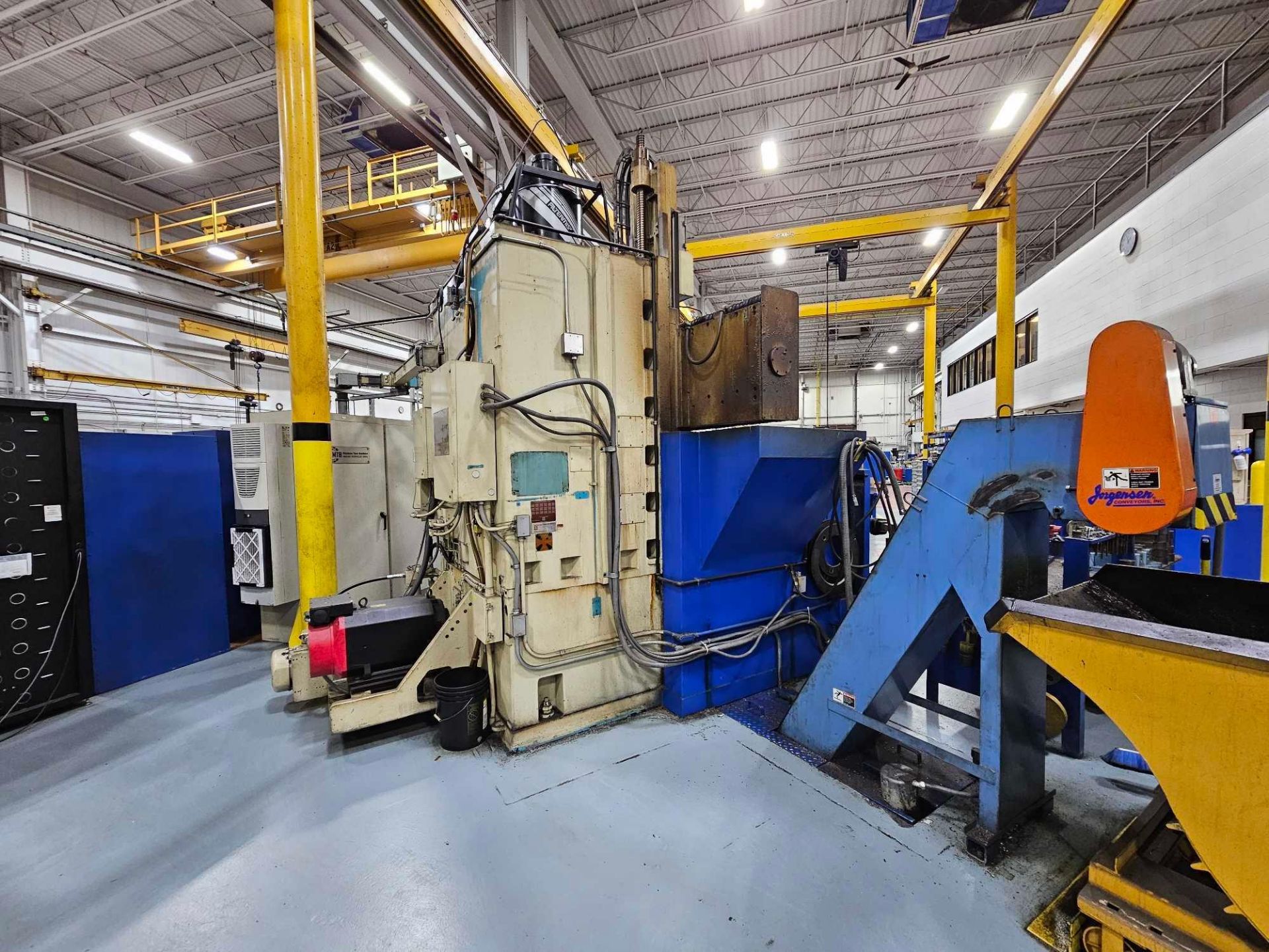 GIDDINGS & LEWIS 48" VTL WITH FANUC SERIES 32I MODEL B CNC CONTROL - Image 12 of 44