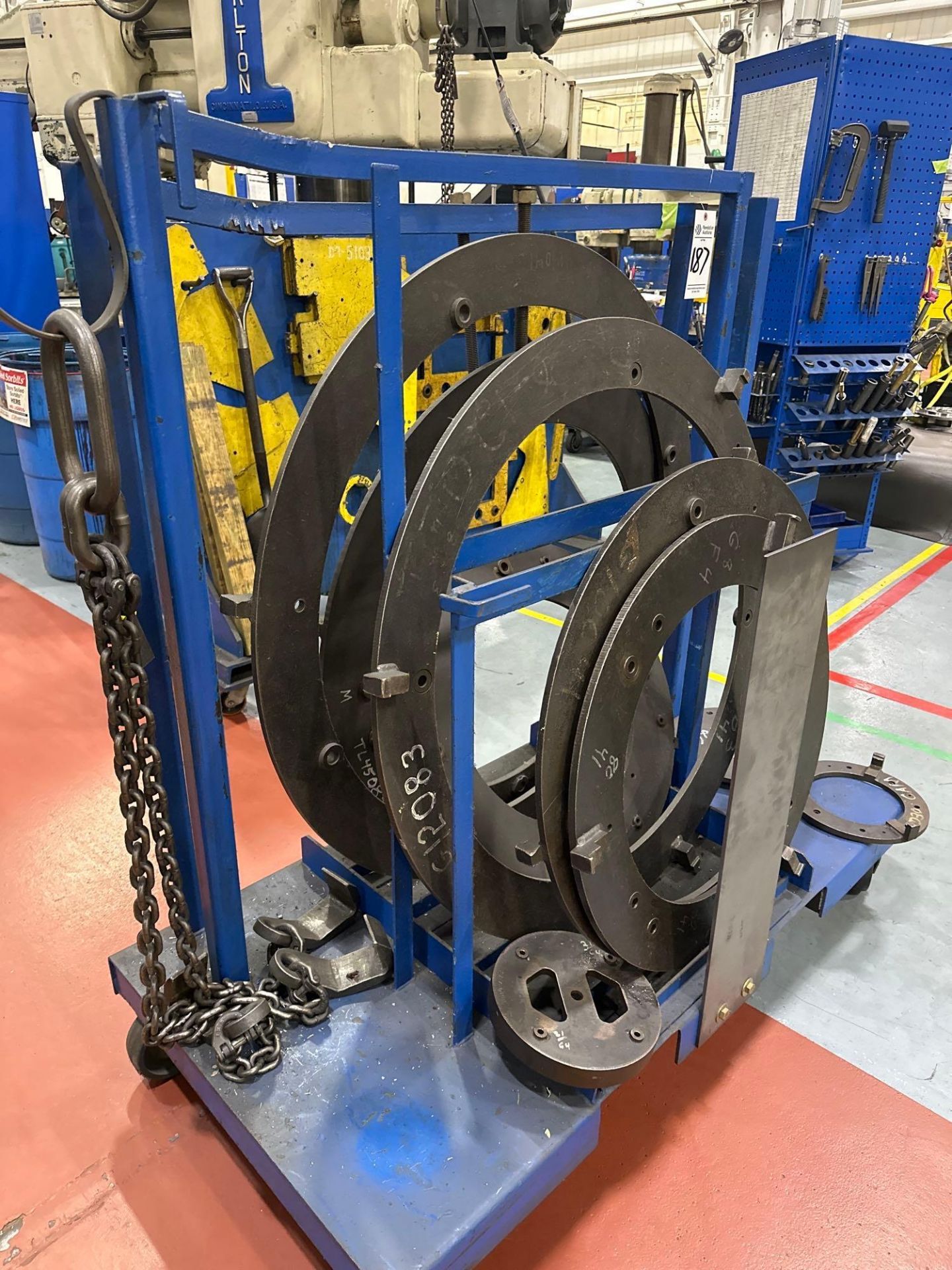 Steel R Ack STEEL RACK WITH CONTENTS