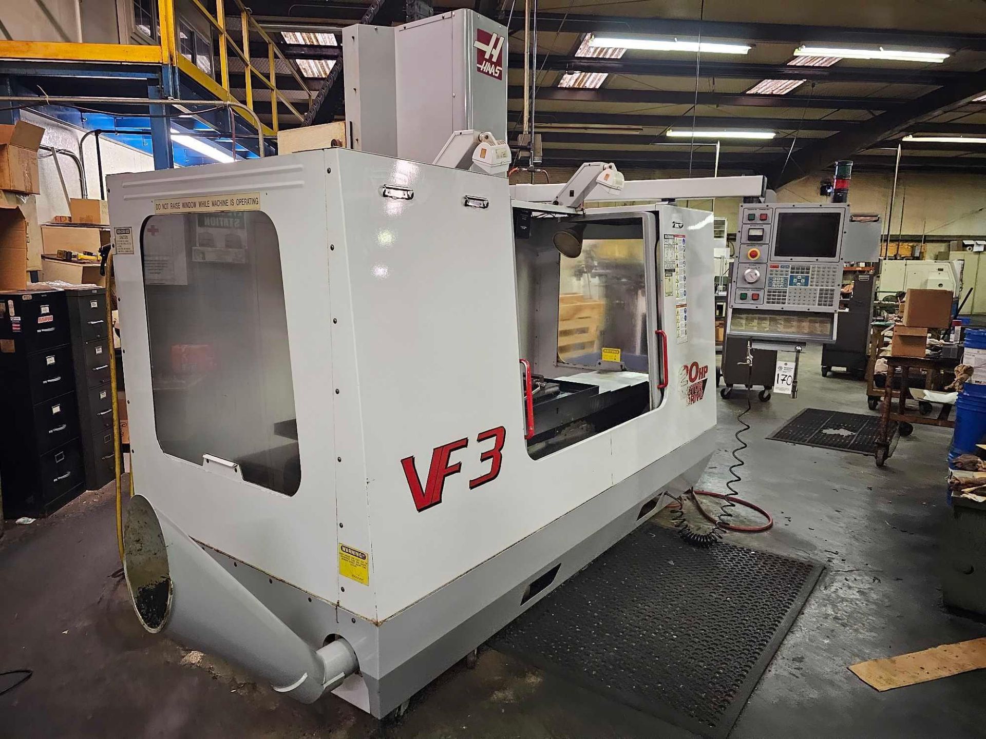 2000 HAAS VF-3 VERTICAL MACHINING CENTER WITH THROUGH SPINDLE COOLANT