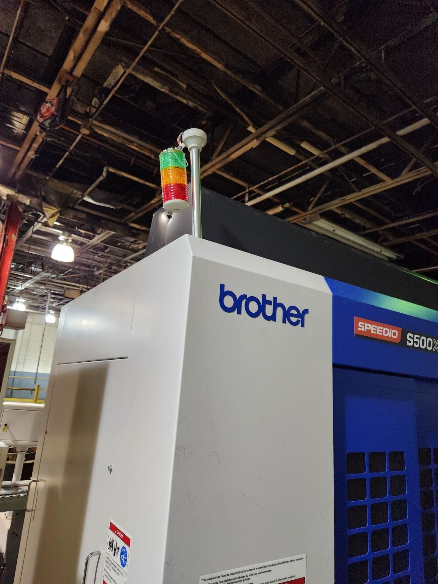 BROTHER SPEEDIO S 500 X 2 4-AXIS CNC DRILL TAP VMC, 2020 - Image 3 of 20