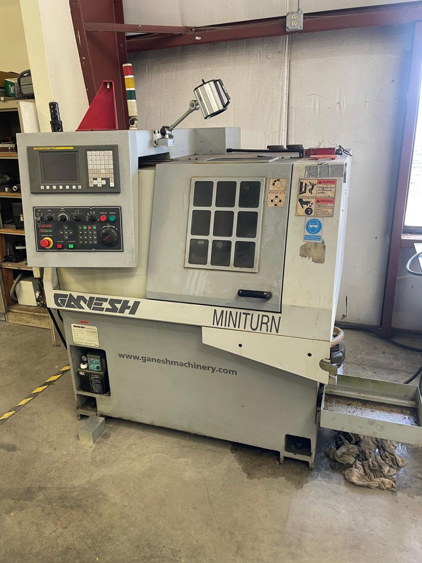 GANESH MINITURN GANG TOOL LATHE CNC, 2007