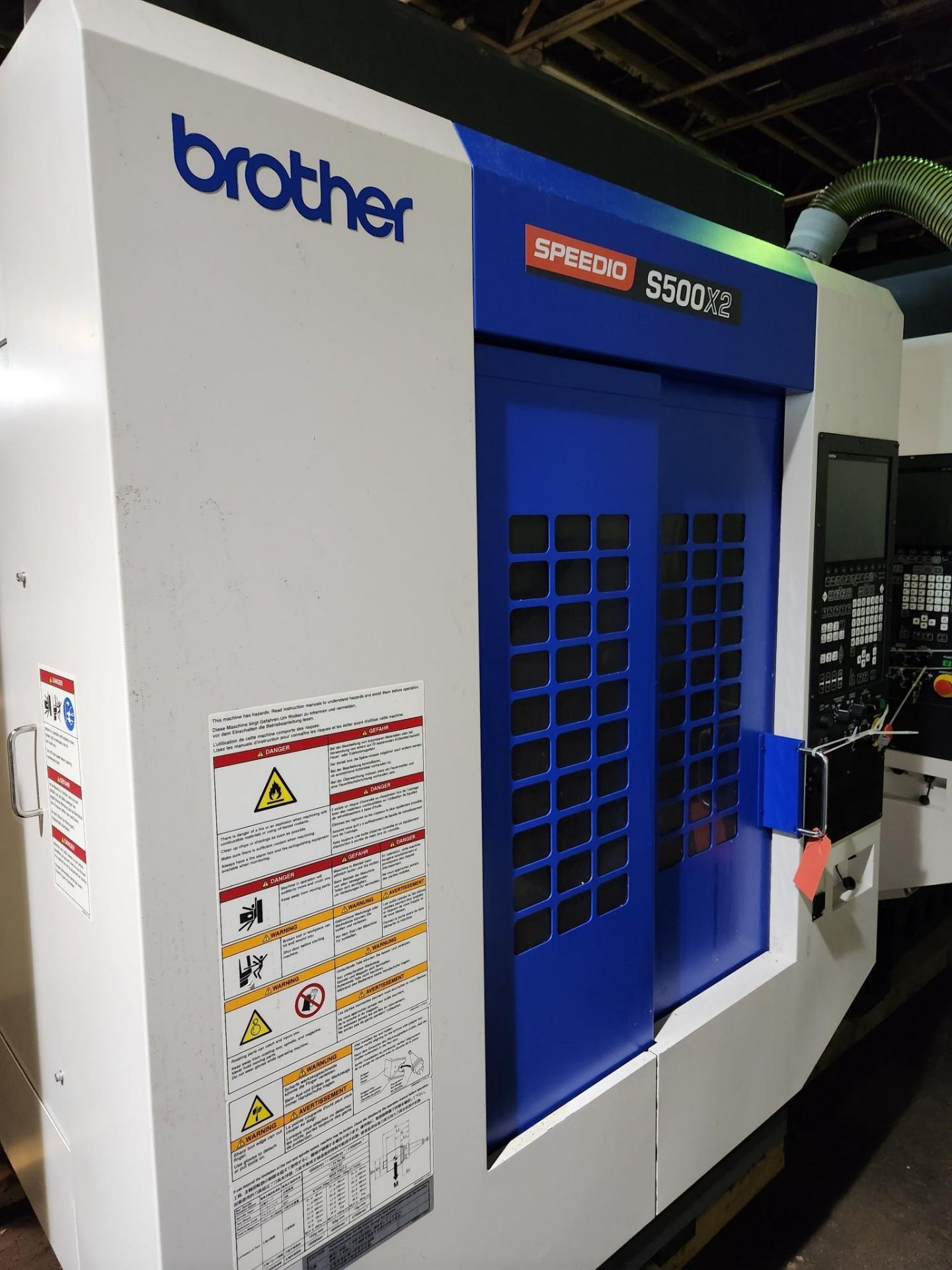 BROTHER SPEEDIO S 500 X 2 4-AXIS CNC DRILL TAP VMC, 2020