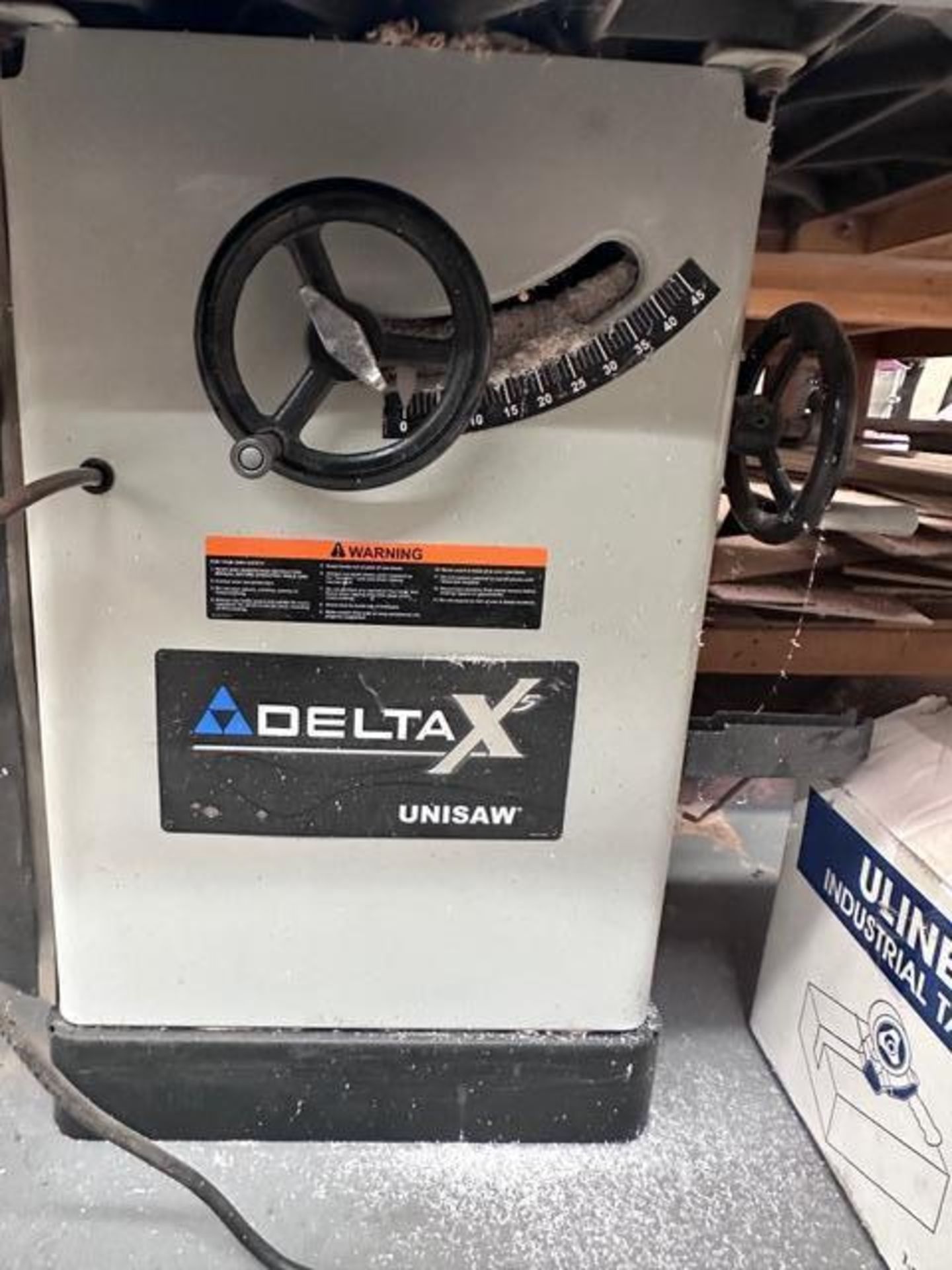 DELTA X5 UNISAW TABLE SAW - Image 3 of 5