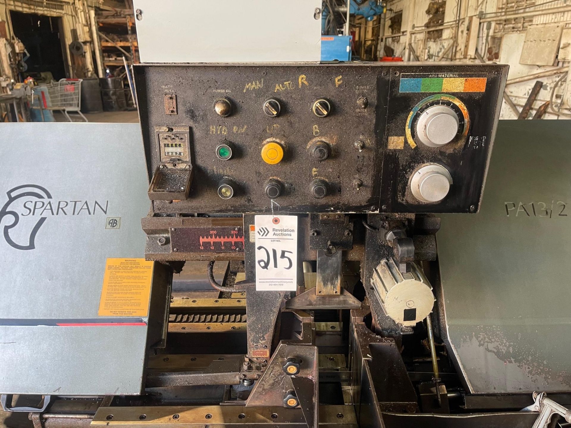 SPARTAN PA13/2 13" AUTOMATIC HORIZONTAL BAND SAW - Image 2 of 19