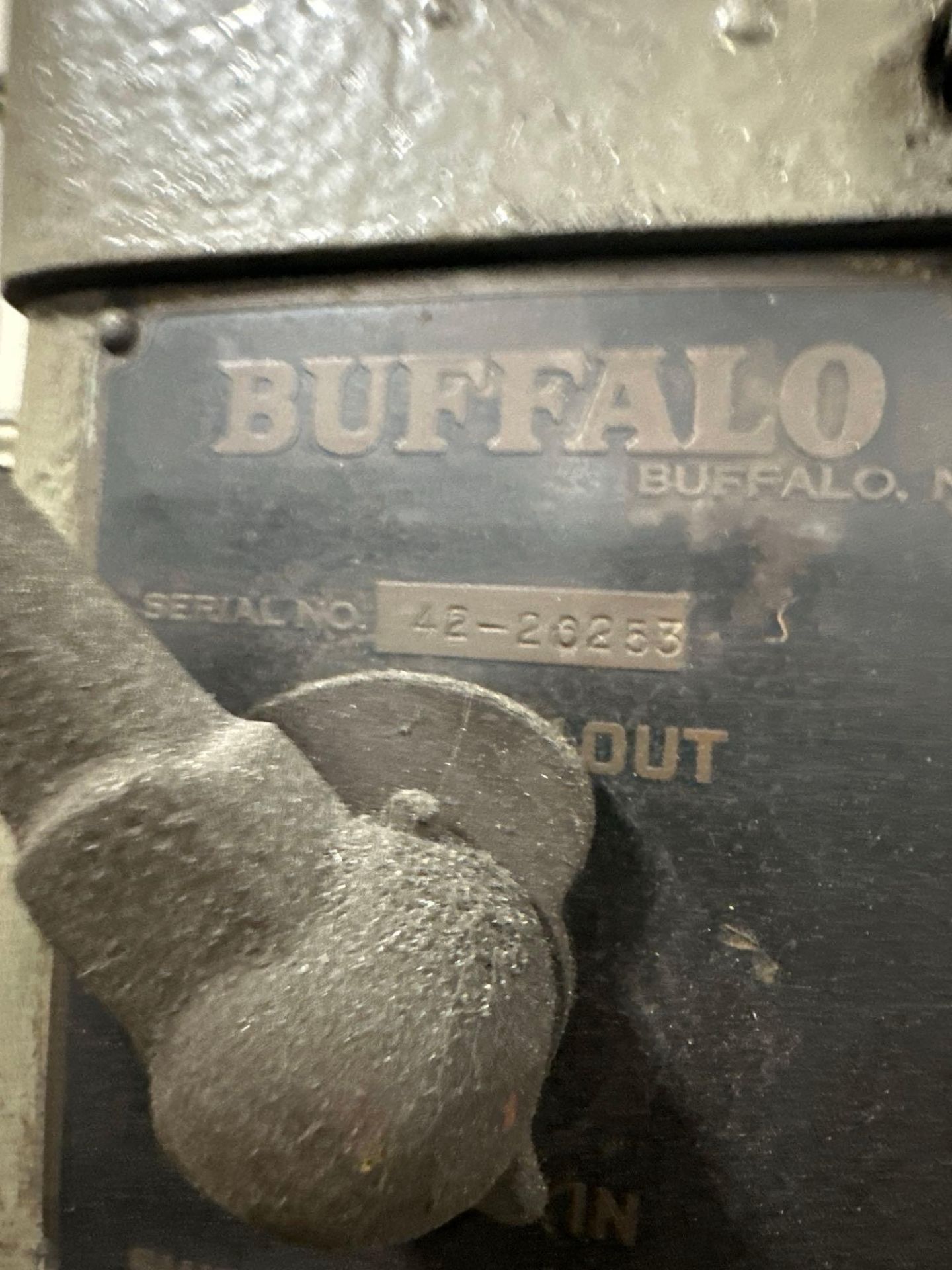 BUFFALO FORGE DRILL PRESS - Image 7 of 7