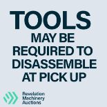 TOOLS MAY BE REQUIRED TO PICK UP YOUR PURCHASES