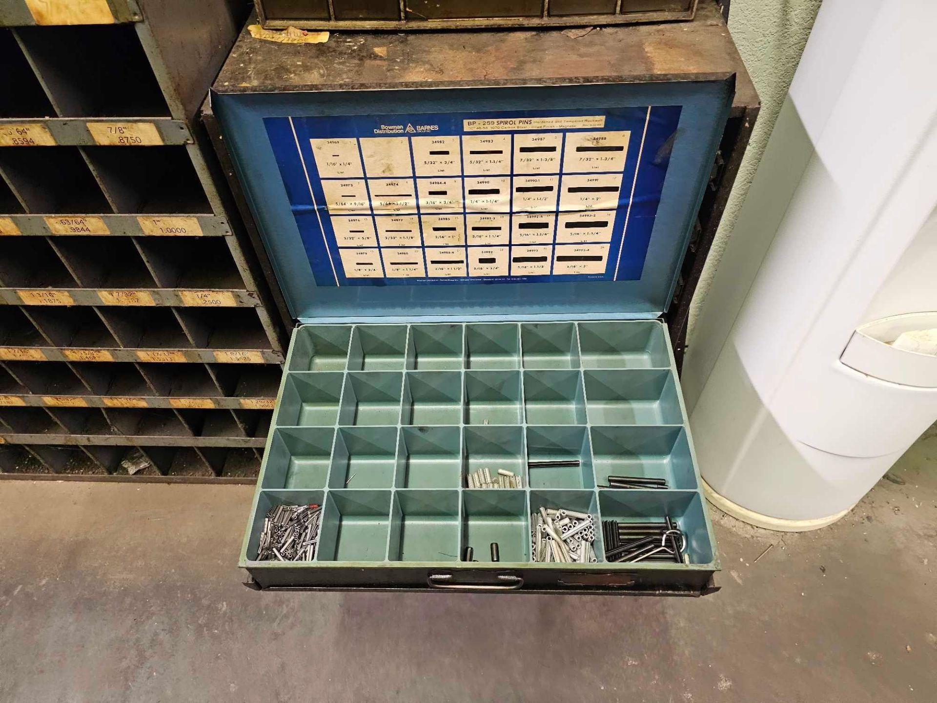 (3) SHELVES AND (8) FASTENER CONTAINERS WITH CONTENTS - Image 58 of 61