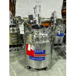 WALKER REACTOR 316L S/S 53 GALLON/200 LITER, JACKETED, AGITATED