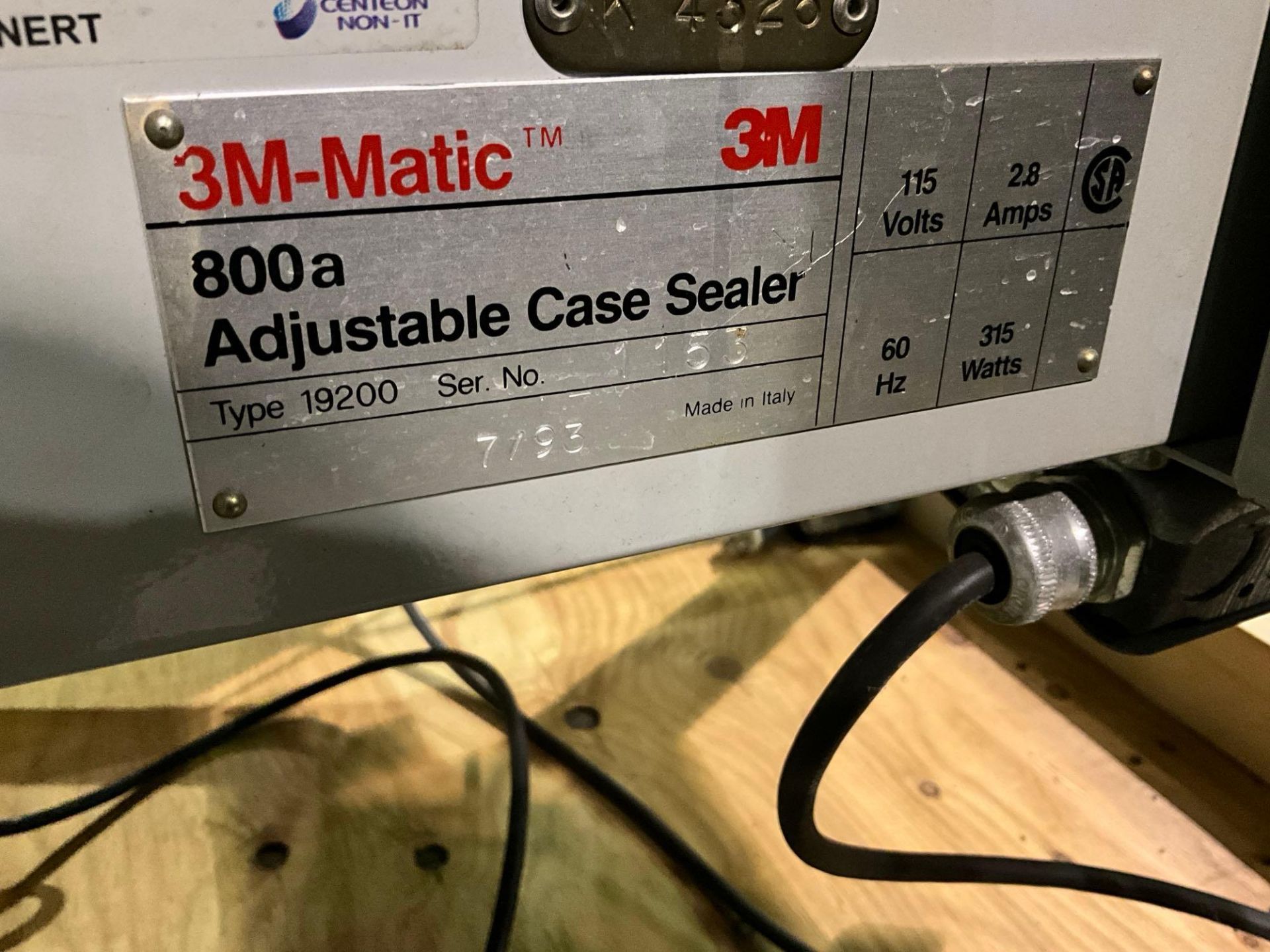 3M MATIC 800A ADJUSTABLE CASE SEALER - Image 16 of 17
