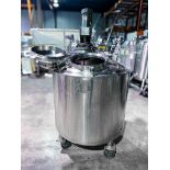 WALKER 316L S/S 150 GALLON/570 LITER REACTOR, JACKETED, FV INTERNAL PRESSURE, AGITATED