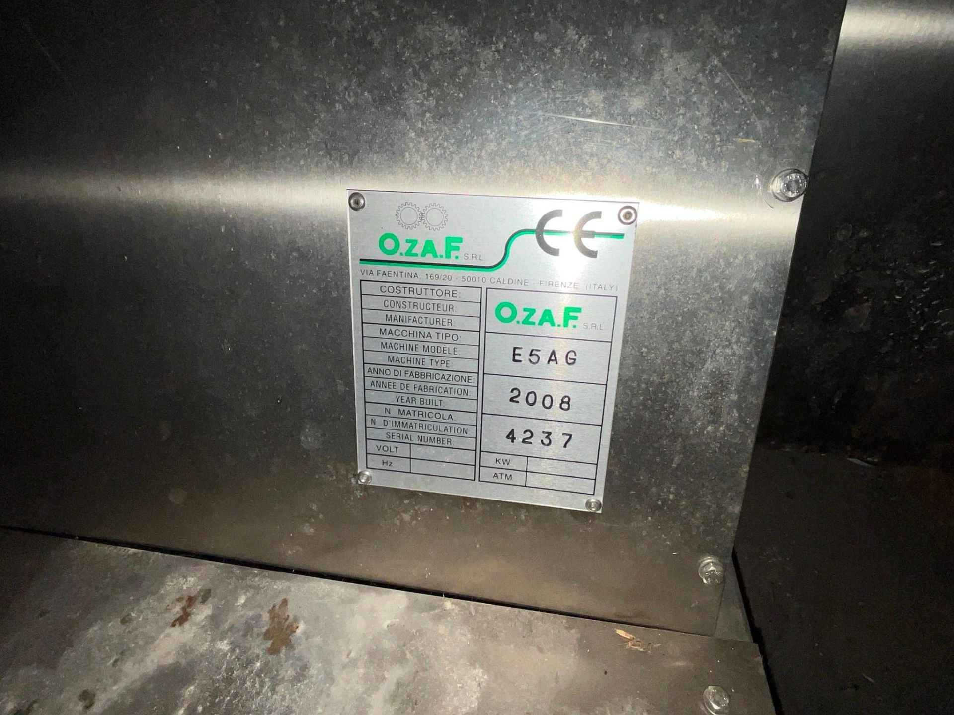 O.Z.A.F. E5AG BUCKET ELEVATOR - Image 6 of 6