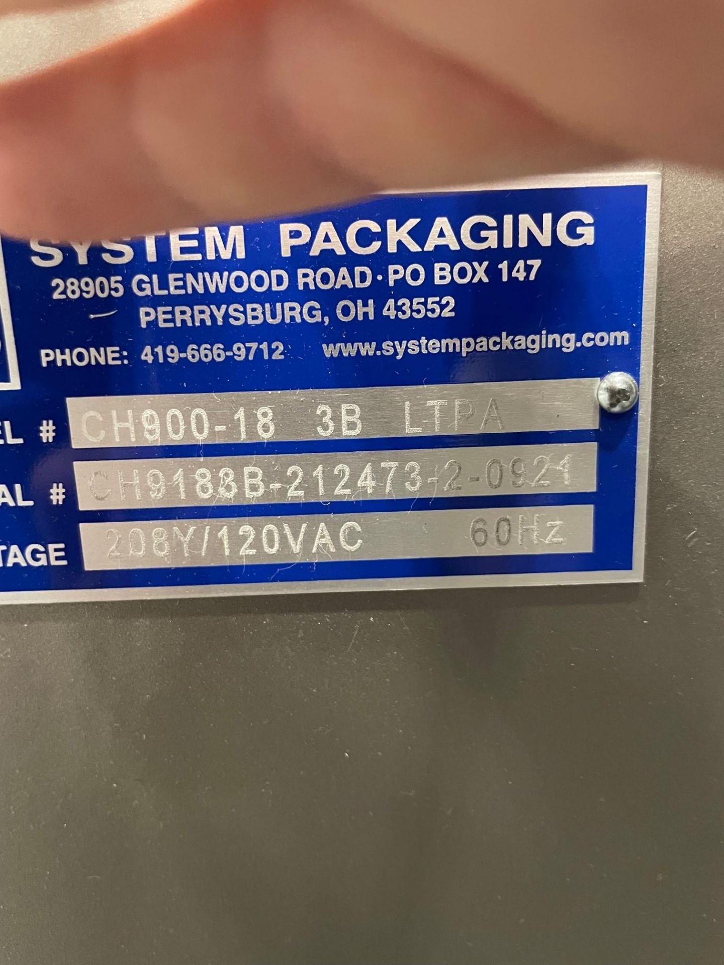 SYSTEMS PACKAGING CH900-24-8 3B LTPA COHESIVE MAILER, 2021 - Image 8 of 8