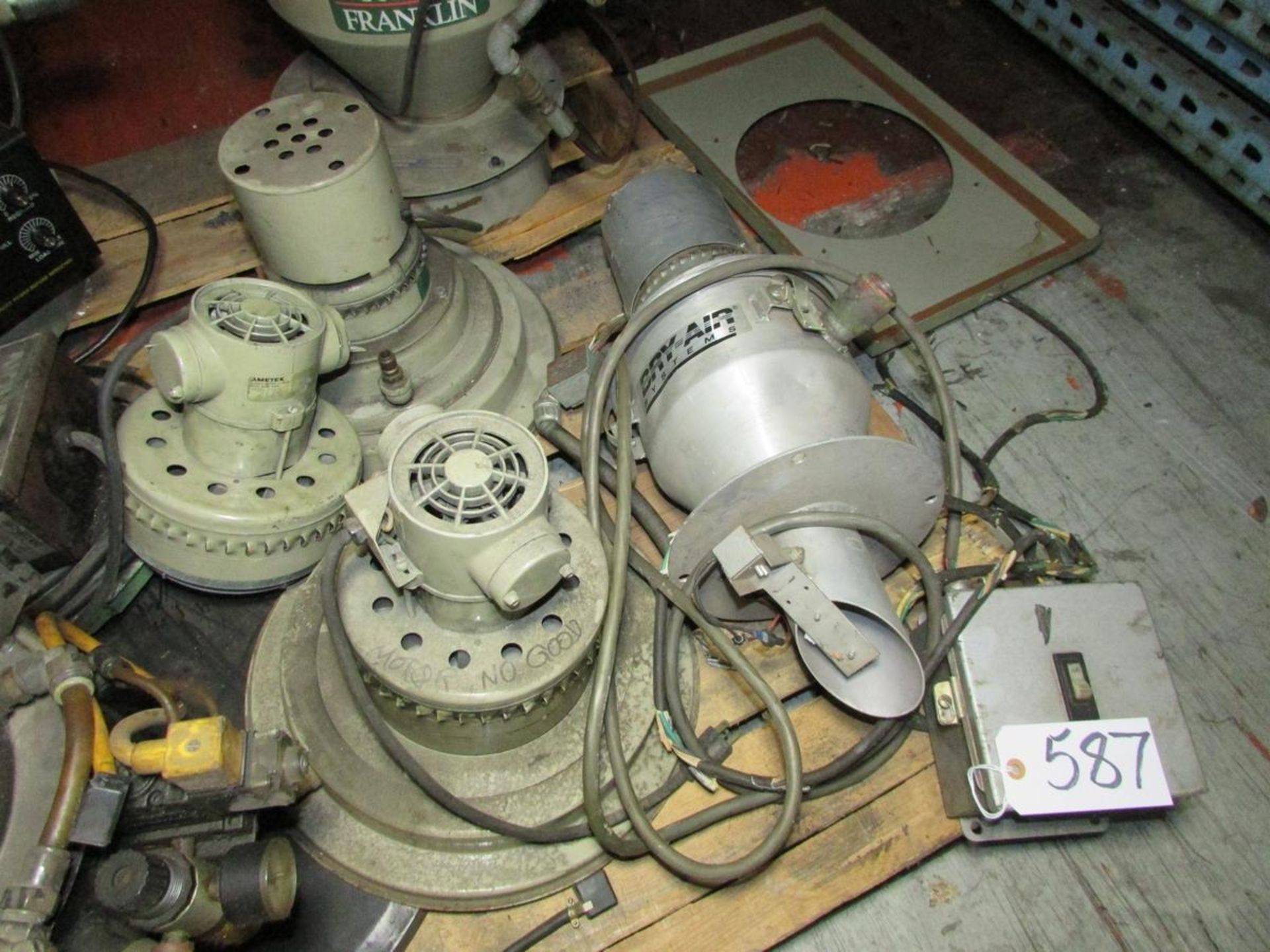 (7) ASSORTED ELECTRIC VACUUM HOPPER LOADERS - Image 2 of 5