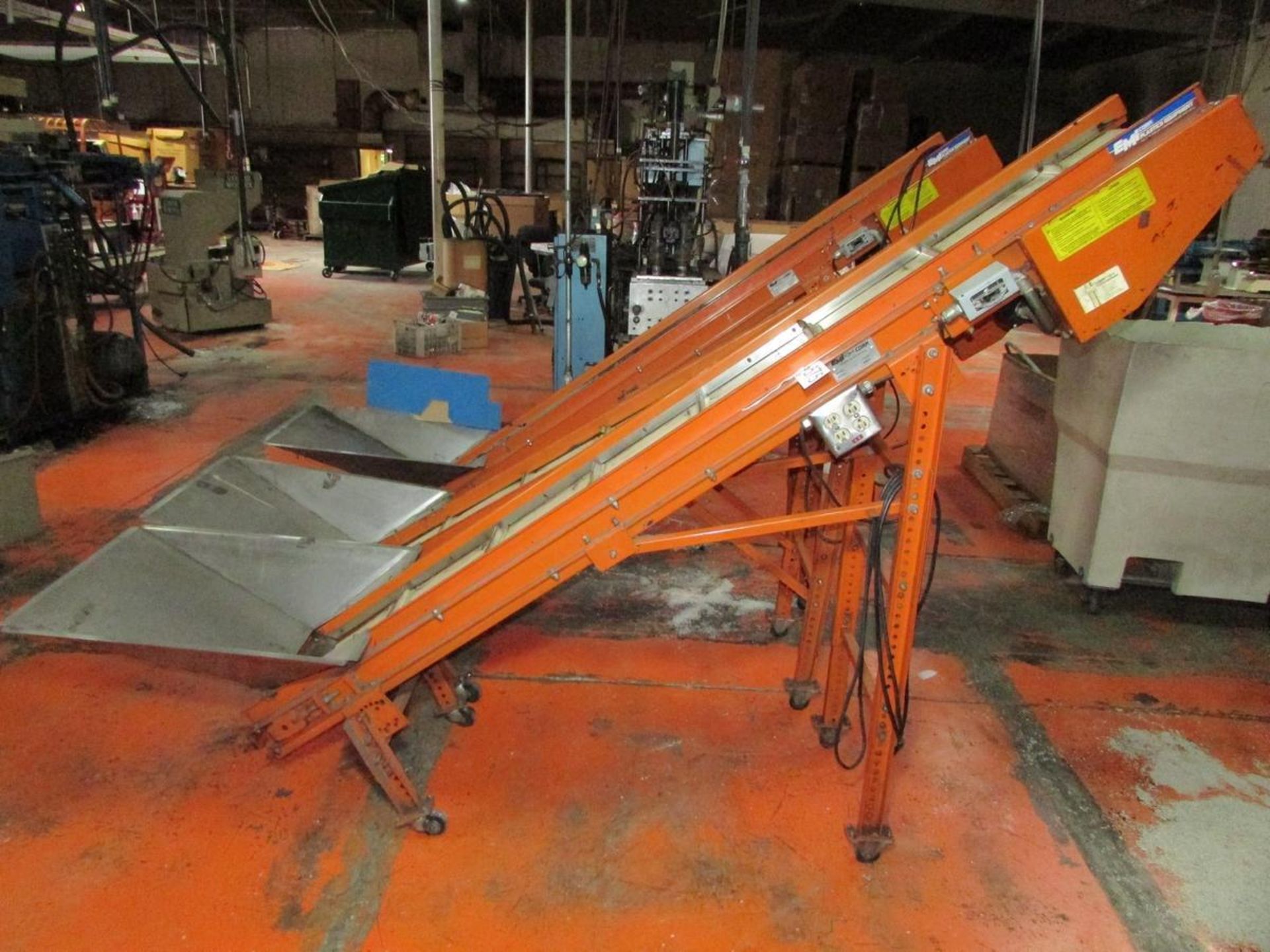 (3) EMI CORP. INCLINE EXIT PART CONVEYORS - Image 3 of 5