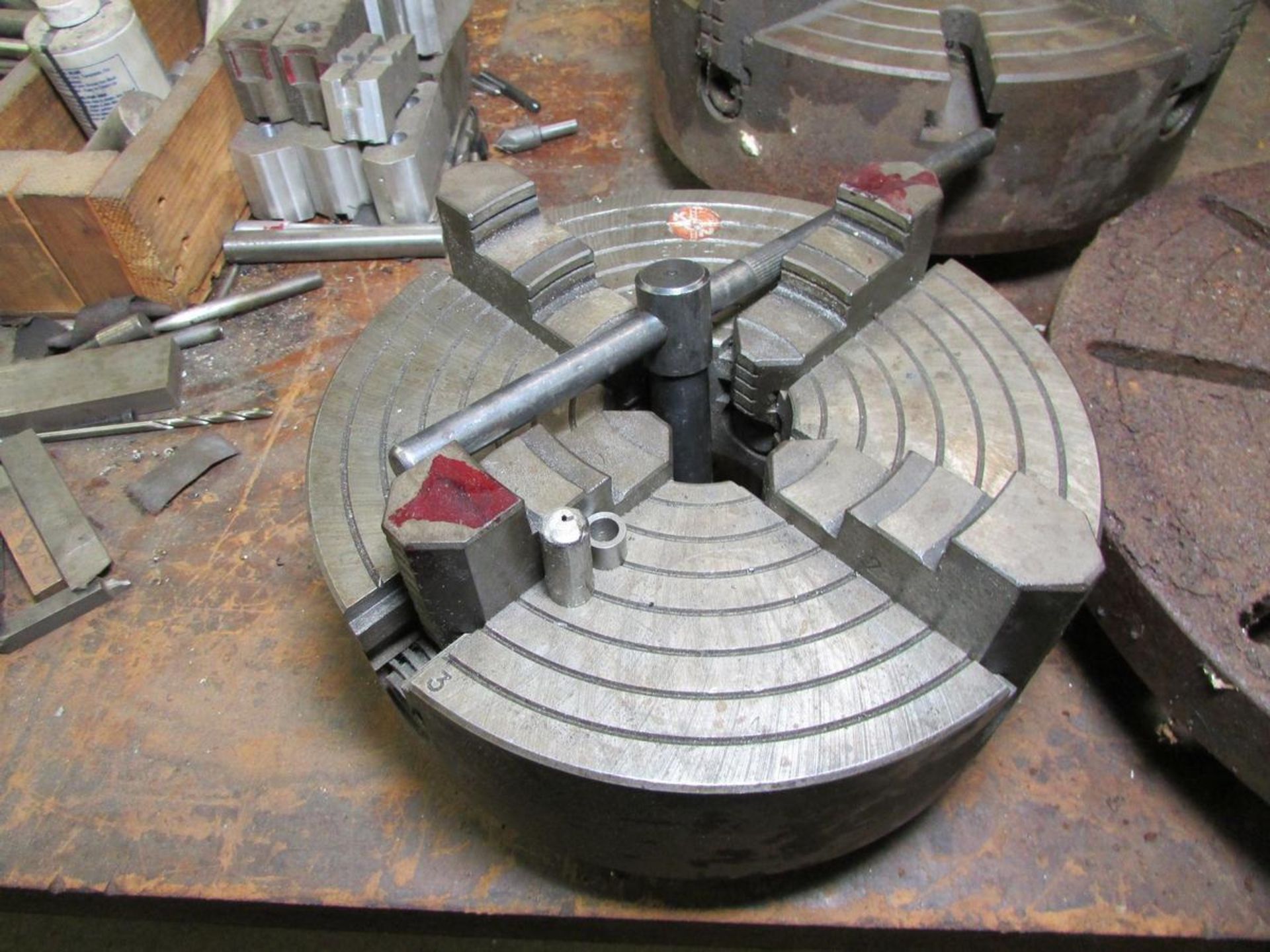 BISON 12-1/2" 4-JAW CHUCK - Image 2 of 4