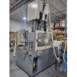 60 TON 1.1 OZ NISSEI TH60RE VERTICAL INJECTION MOLDING MACHINE, 2002 - CHILLER