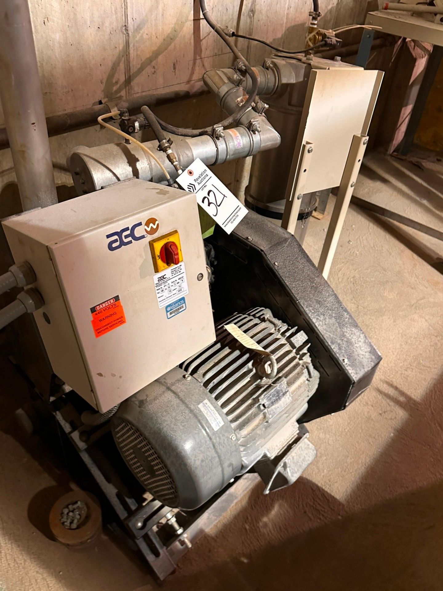 AEC VACUUM BLOWER/LOADER 15 HP