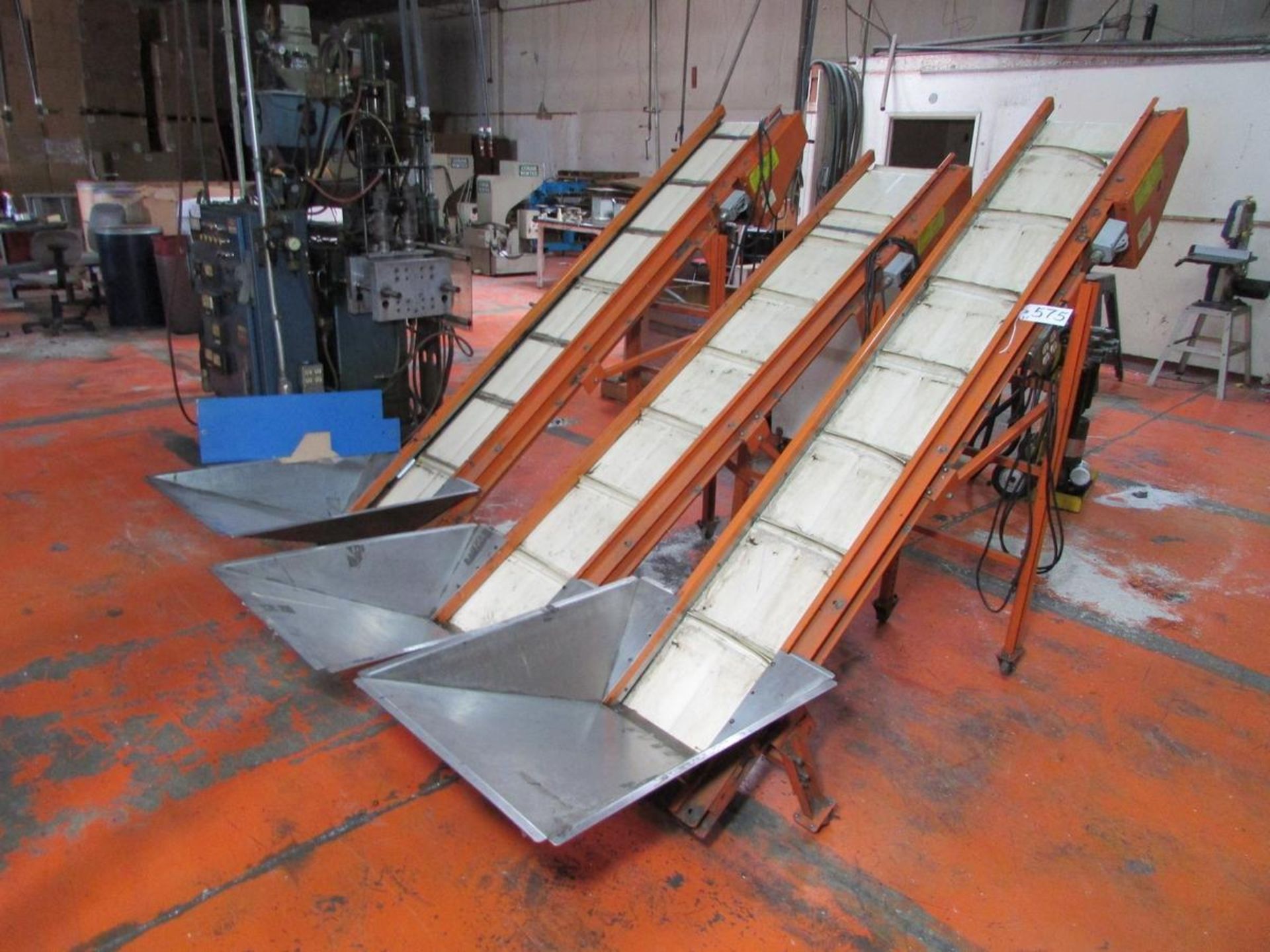 (3) EMI CORP. INCLINE EXIT PART CONVEYORS - Image 2 of 5