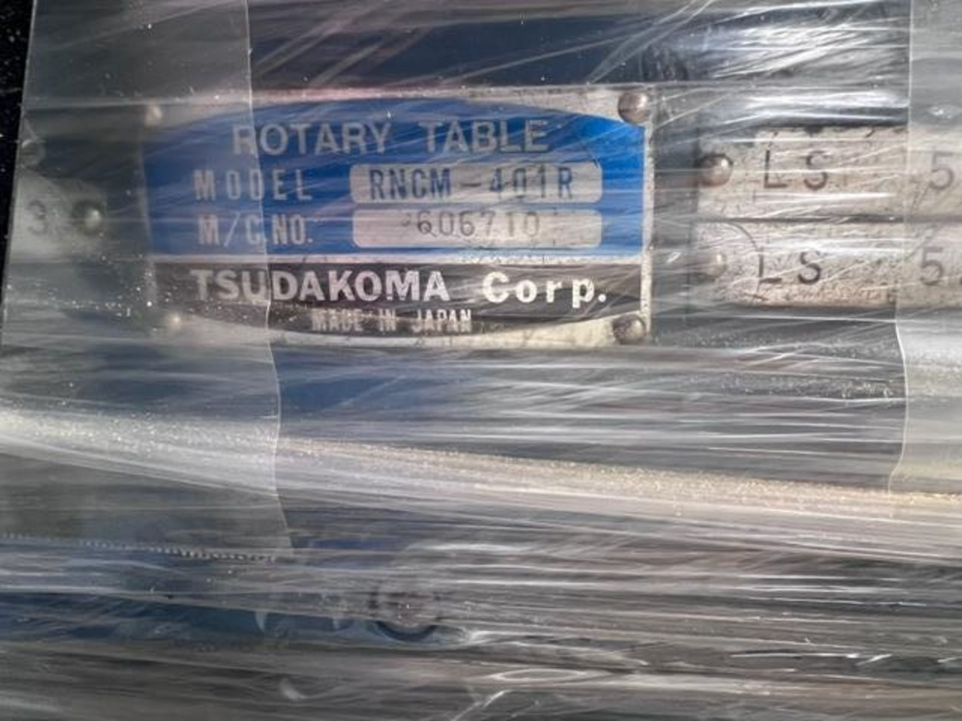 TSUDAKOMA RNCM-401R ROTARY TABLE
