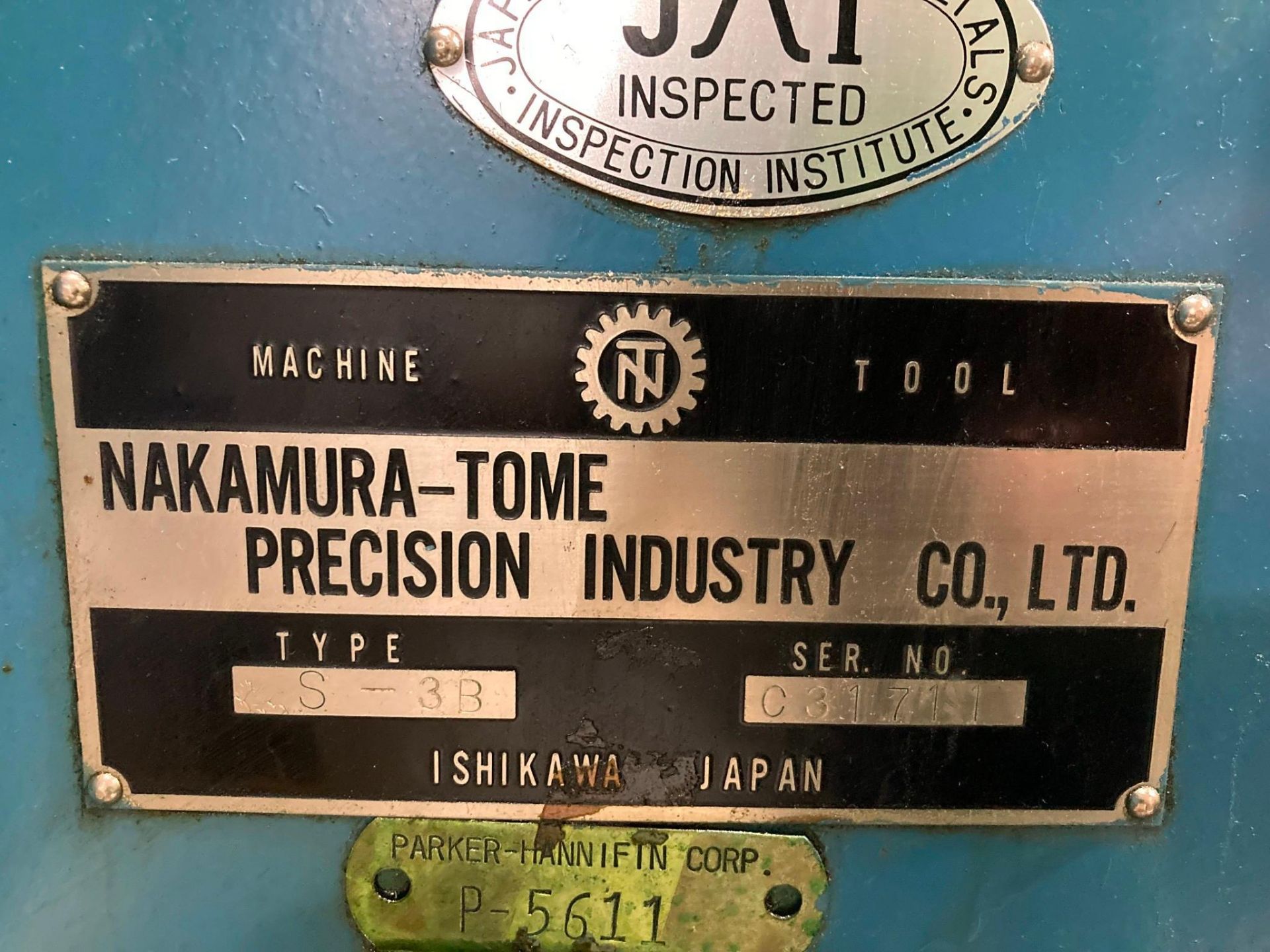 1985 NAKAMURA SLANT 3B CNC TURNING MACHINE - Image 7 of 8