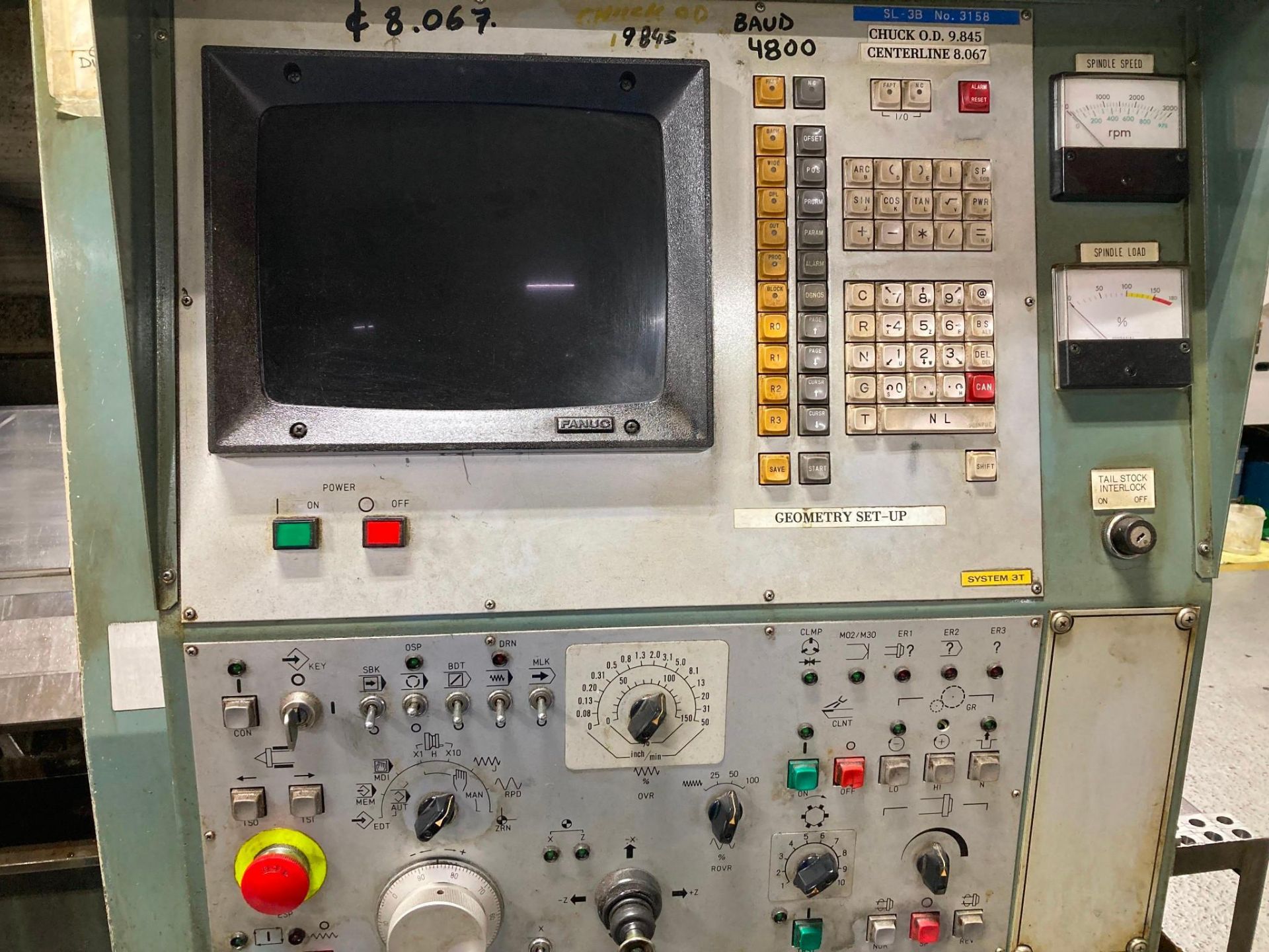 1985 MORI SL-3B CNC LATHE - Image 3 of 7