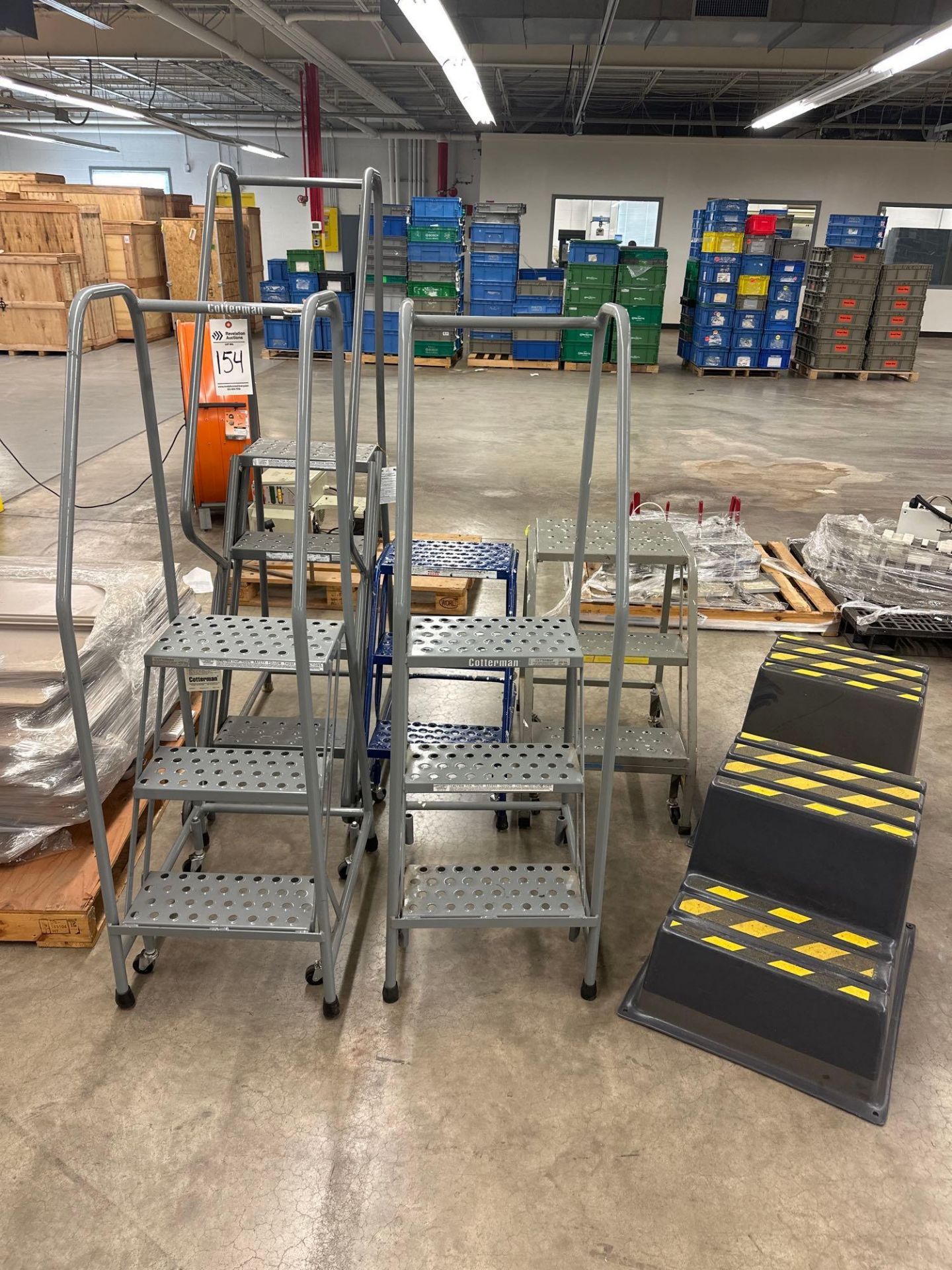 COTTERMAN ROLLING LADDERS AND STEP STOOLS