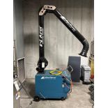 AIRFLOW SYSTEMS PCH2-BI-IA EXTRACTION SYSTEM W/ E-Z ARM HIGH FLOW EXTRACTOR ARM