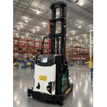 ROCLA AGV ARTMF 3,000 LB AUTOMATED REACH FORKLIFT, 2021 - 4,231 HOURS