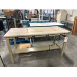 WORKBENCH TABLE W/ OUTLETS