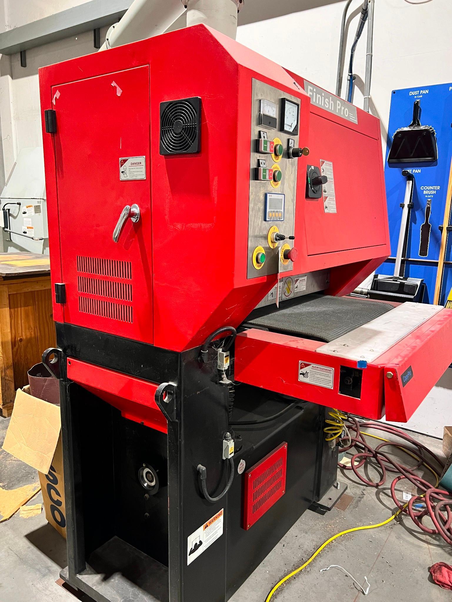 FINISH PRO METAL WIDE BELT SANDERYEAR 2014MODEL GMCFP2560BELT SANDER 25" X 60"HP 5HPAll spec