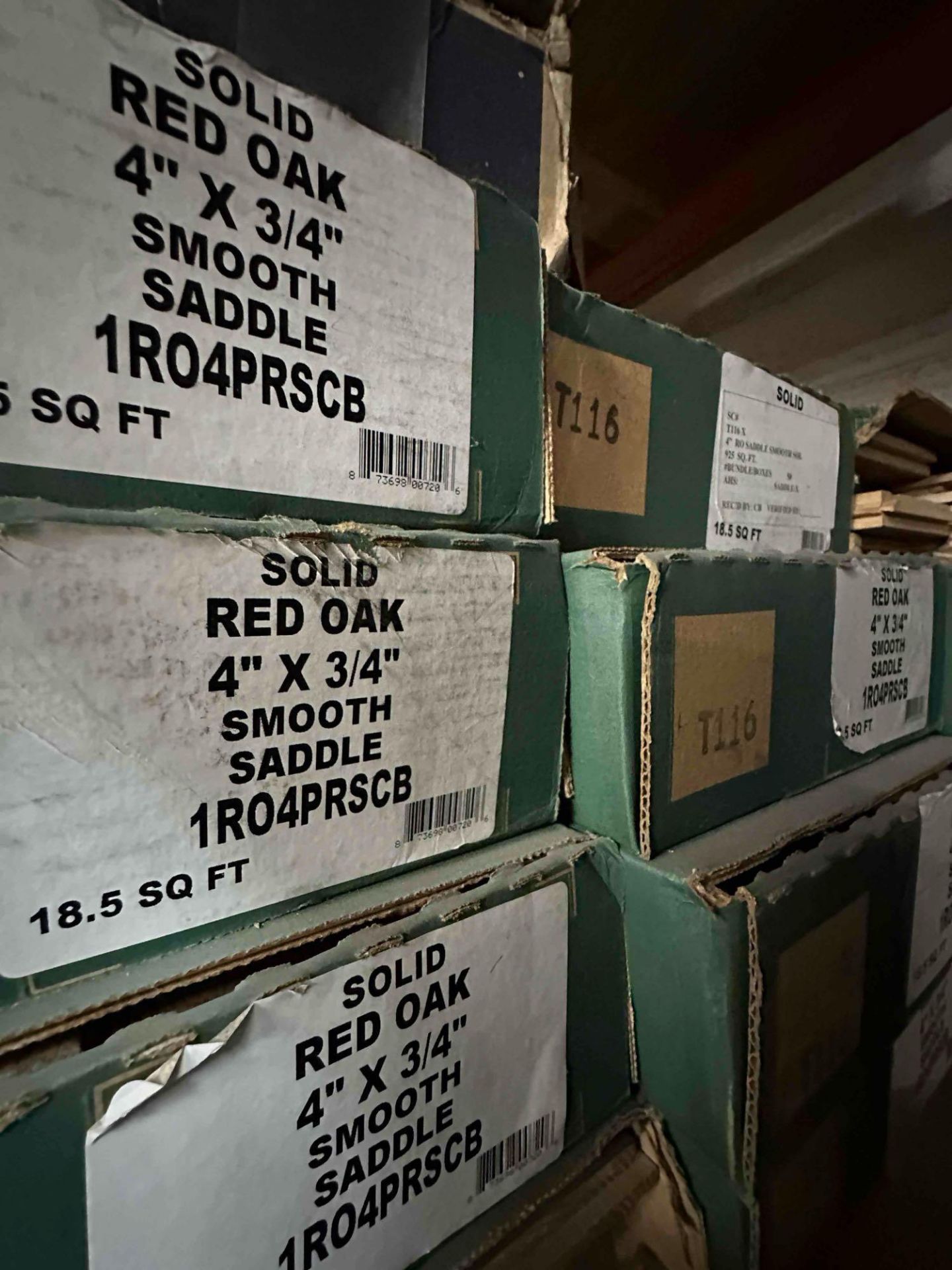 APPROX. 16 BOXES OF HOMERWOOD RED OAK AND 3 BOXES OF MIRAGE RED OAK/OAK - Image 4 of 5