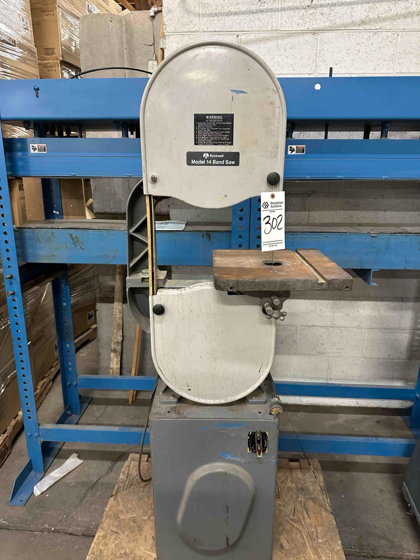 ROCKWELL MODEL 14 BAND SAW