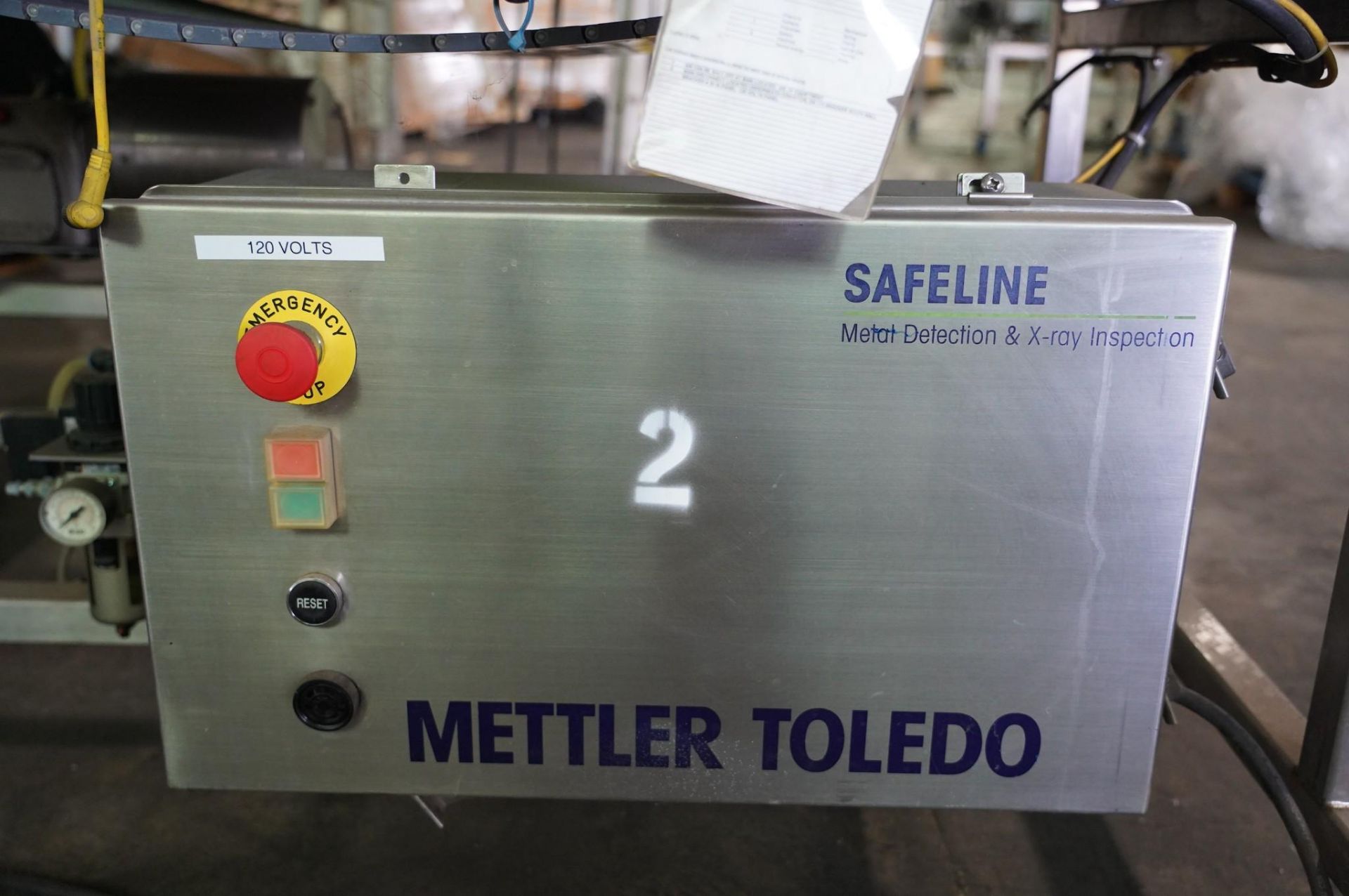 METTLER TOLEDO SL2000 METAL DETECTION AND X-RAY INSPECTION MACHINE YEAR 2009 - Image 8 of 9