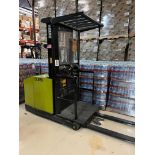 3,000 LBS CLARK ORDER PICKER OP15 FORKLIFT, 2011