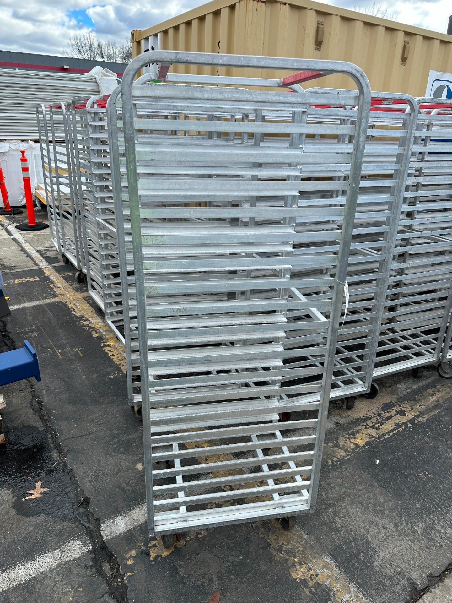 LOT OF (10) SHOPCRAFT MOBILE PAN RACKS - Image 4 of 7