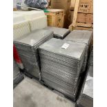 SKID OF METAL FOOD TRAYS