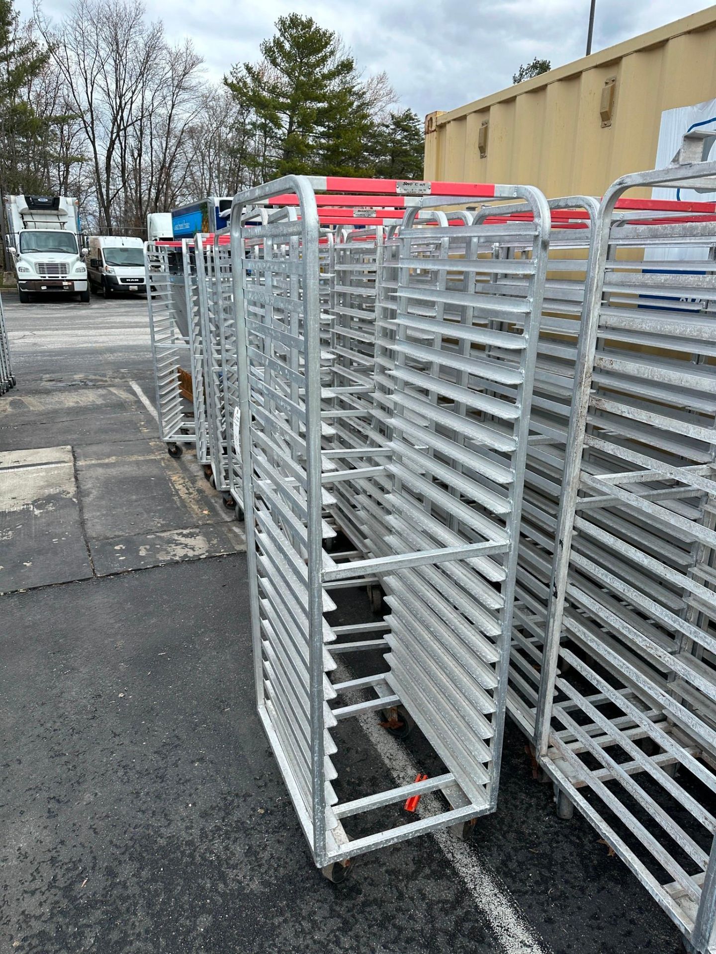 LOT OF (10) SHOPCRAFT MOBILE PAN RACKS - Image 2 of 5